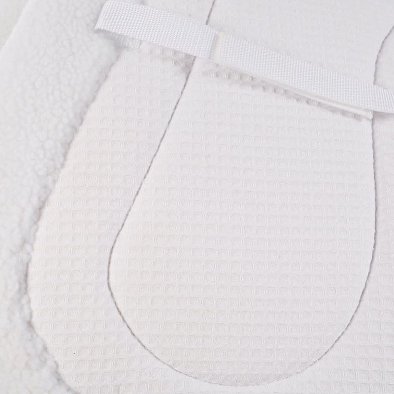 HORZE Airflow Close Contact Shaped Pad - White - Horse - Image 4